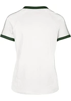47 Michigan State Spartans Womens White Sweet Heat Peyton Short Sleeve T-Shirt