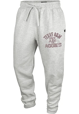47 Texas A&M Aggies Mens Grey Trailside Jogger Fashion Sweatpants