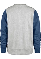 47 Kansas Jayhawks Mens Grey Fells Boulevard Long Sleeve Fashion Sweatshirt