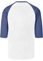 47 Kansas Jayhawks White Crescent Franklin Raglan Long Sleeve Fashion T Shirt
