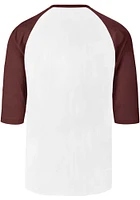 47 Oklahoma Sooners White Crescent Franklin Raglan Long Sleeve Fashion T Shirt