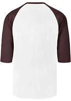 47 Texas A&M Aggies White Crescent Franklin Raglan Long Sleeve Fashion T Shirt