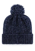 47 Notre Dame Fighting Irish Navy Blue Harlow Cuff Pom Womens Knit Hat