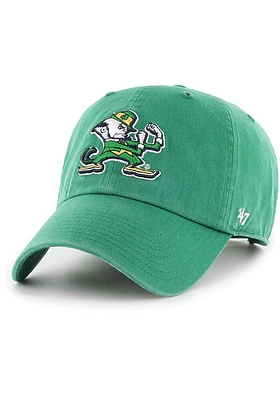 47 Notre Dame Fighting Irish Vintage Clean Up Adjustable Hat - Green