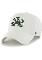 47 Notre Dame Fighting Irish Retro Clean Up Adjustable Hat - White