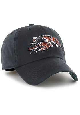 47 Cincinnati Bengals Mens Black Retro Franchise Fitted Hat