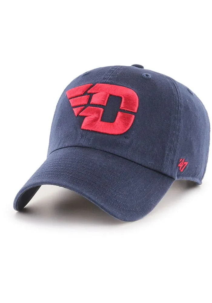 47 Dayton Flyers 47 Clean Up Adjustable Hat - Navy Blue