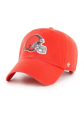 47 Cleveland Browns 47 Clean Up Adjustable Hat - Orange