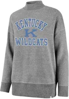 47 Kentucky Wildcats Womens Grey Mock Crew Sweatshirt