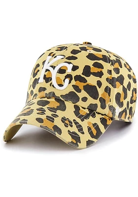 47 Kansas City Royals Gold Bagheera Clean Up Womens Adjustable Hat