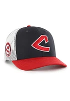 47 Cleveland Guardians Side Note Trucker Adjustable Hat - Navy Blue