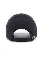 47 Kansas City Royals White Outline Clean Up Adjustable Hat - Black
