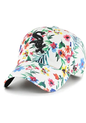 47 Chicago White Sox White Highgrove Clean Up Womens Adjustable Hat