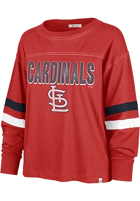 47 St Louis Cardinals Womens Red Arborway LS Tee