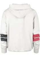 47 Cincinnati Reds Womens Ivory Harper Hooded Sweatshirt