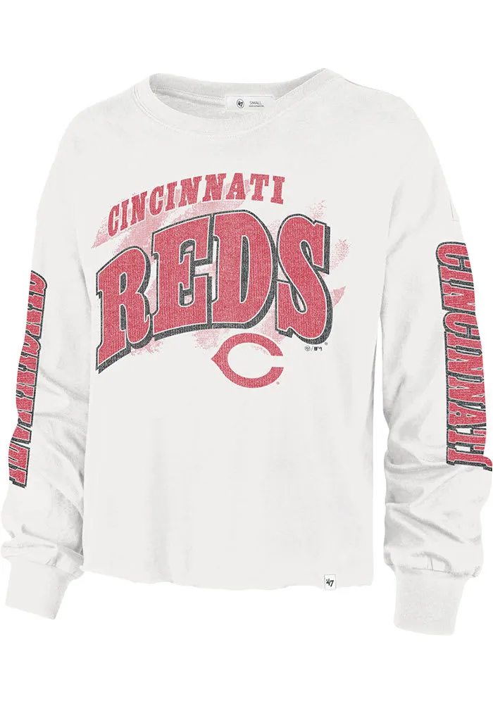 47 Cincinnati Reds Womens Parkway LS Tee