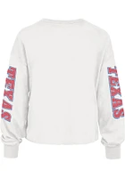 47 Texas Rangers Womens Ivory Parkway LS Tee