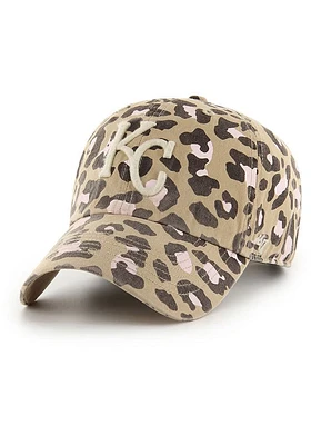 47 Kansas City Royals Brown Bagheera Clean Up Womens Adjustable Hat