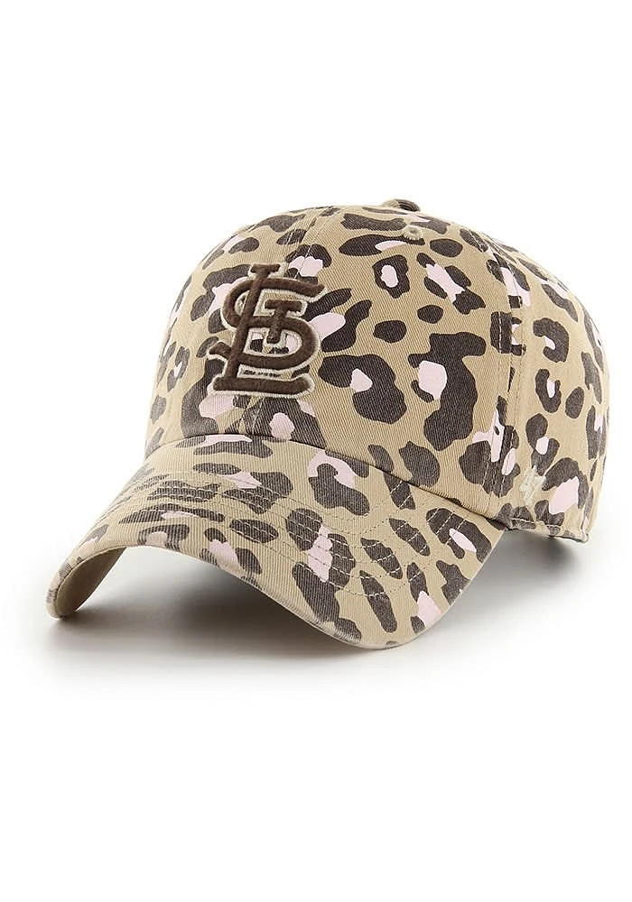 47 St Louis Cardinals Brown Bagheera Clean Up Womens Adjustable Hat