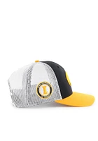 47 Iowa Hawkeyes Side Note Trucker Adjustable Hat - Black