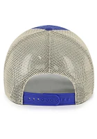 47 Kansas Jayhawks Four Stroke Clean Up Adjustable Hat - Blue