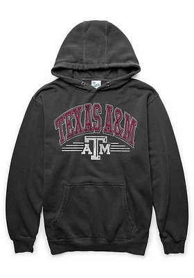 47 Texas A&M Aggies Mens Black Sun Fade Pierce Fashion Hood