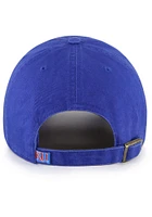 47 Kansas Jayhawks Classic Arch Clean Up Adjustable Hat - Blue
