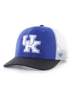 47 Kentucky Wildcats Side Note Trucker Adjustable Hat - Blue