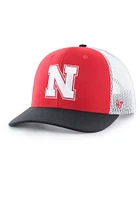 47 Nebraska Cornhuskers Side Note Trucker Adjustable Hat - Red
