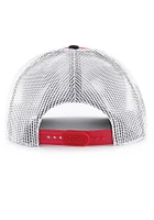 47 Nebraska Cornhuskers Side Note Trucker Adjustable Hat - Red