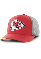 47 Kansas City Chiefs Mens Red Bound Line Trophy Flex Hat