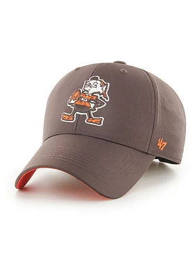 Brownie Cleveland Browns Brownie Back Line MVP Adjustable Hat - Brown