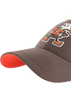 Brownie Cleveland Browns Brownie Back Line MVP Adjustable Hat - Brown
