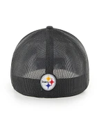 47 Pittsburgh Steelers Mens Black Primer Trophy Flex Hat