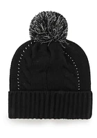47 Pittsburgh Steelers Black Bauble Cuff Womens Knit Hat