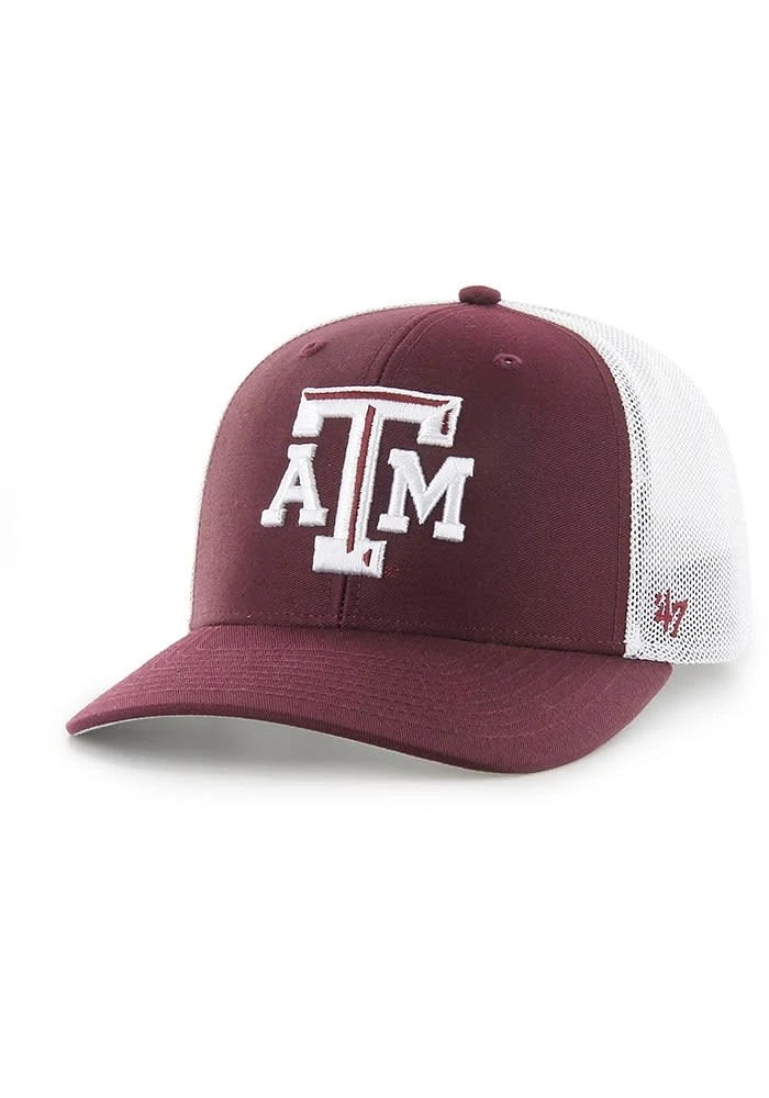 47 Texas A&M Aggies Mens Maroon Trophy Flex Hat