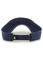47 Notre Dame Fighting Irish Mens Navy Blue Clean Up Adjustable Visor