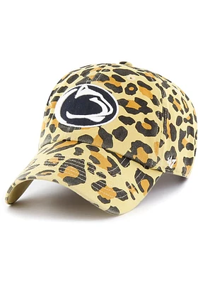 47 Penn State Nittany Lions Gold Bagheera Clean Up Womens Adjustable Hat