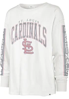 47 St Louis Cardinals Womens White Statement LS Tee