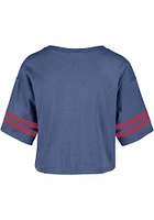 47 Chicago Cubs Womens Light Blue Sporty Short Sleeve T-Shirt