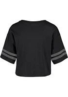 47 Chicago White Sox Womens Black Sporty Short Sleeve T-Shirt
