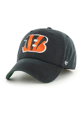 47 Cincinnati Bengals Mens Black Sure Shot Side Patch Classic Franchise Fitted Hat