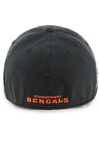 47 Cincinnati Bengals Mens Black Sure Shot Side Patch Classic Franchise Fitted Hat