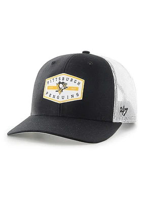 47 Pittsburgh Penguins Convoy Trucker Adjustable Hat - Black