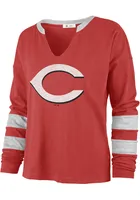 47 Cincinnati Reds Womens Red Premier Celeste LS Tee