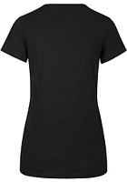 47 Philadelphia Eagles Womens Black Rival Short Sleeve T-Shirt