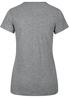 47 St Louis Cardinals Womens Grey Double Dazzle Short Sleeve T-Shirt