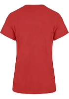47 St Louis Cardinals Womens Red Fade Up Short Sleeve T-Shirt