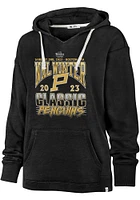 47 Pittsburgh Penguins Womens Black Winter Classic Hooded Sweatshirt