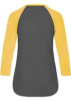47 Pittsburgh Penguins Womens Charcoal High Rise LS Tee